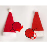 Hat Fork Knife Cutlery Decorations for Home Merry 2023 Christmas Tableware Bag Holder