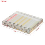 Acrylic Automobile Oil Quality Comparator Comparer Transmission Oil Automobile Oil Viscosity Tester Demo Stand Test Tool