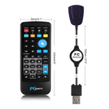 Wireless Mouse Controller USB Receiver IR Remote Control for Loptop PC Computer Center Windows 7 8 10