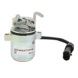 04272956 DC12V Fuel Shut Off Solenoid Stable High Sensitivity Reliable Performance for BOBCAT 863 864 873 883 Diesel Engine