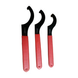 3 Piece Machine Tool Wrench ER Multi-Specification Electrophoresis Blackening Wrench ER25/32/40 Wrench Black & Red