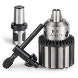 Super Heavy Duty 1/2 (1-13mm) Magnetic Drill Chuck with 3/4 Inch Weldon Shank Adapter