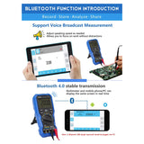 OW18E Smart Digital Multimeter Bluetooth 4 1/2 Digit High Precision LCD With Wireless Connection Data Logging Auto Range Durable
