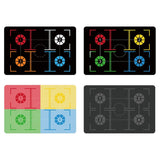 Basketball Rubber Agility Footstep Training Mat for Kids Adults