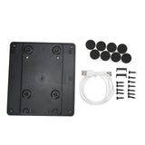 Armrest Box Center Console Storage Box Double Layer Phone Water Cup Holder Front Rear Expansion 7 USB Ports for Auto Interior