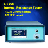 GK750 Internal RS232/Ethernet Touch Screen Lithium Battery Desktop Micro Resistance Tester