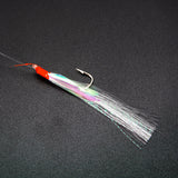 4 Pac/20pcs kerel Feather Hoo Sea Boat Fishing Lures Rigs