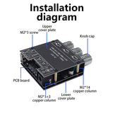 Bluetooth-Compatible 5.1 High Power 2X30W 2 Channel Bass Sound AMP Stereo Audio Amplifier Board