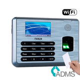 Mutil language new TX628 3 inch color screenS30 TCP/IP RS232/485 biometric fingerprint attendance recorder time clock