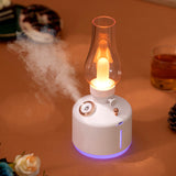 Portable LED light usb portable spray mist maker personal space ultrasonic air humidifier for car plant