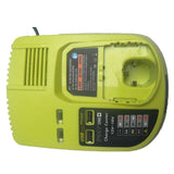 For Ryobi 12V-18V NI-CD NI-MH Li-ion Replacement with USB Ports Power Tools Fast Charging Battery Charger P117
