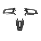 Steering Wheel Cover Trim Heat Resistant High Accuracy Colorfast Professional Steering Wheel Control Button Frame Carbon Fiber