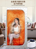 Portable Steam Tent Sauna Box with 3L Steamer, Remote Control, Folding Chair