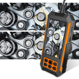 Industrial Endoscope 1080P 4.5 " Display 5m Hard Wire 8mm Diameter IP68 Waterproof Sewer Camera With LED
