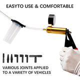 Automotive Fluid Tester Repair Tools Kit 2 in 1 Set Car Manual Vacuum Pump Portable Powerful Oil Suction Tool