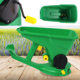 Gardening Seed Spreader Portable Manual Seeder 1.5L Gears Adjustable Sowing Fertilizing Melting Snow for Garden Small Lawn