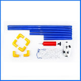 DIY Soccer Net Mini Outdoor Indoor Gate Goal Sports Football Frame Toy Kids Size Practice + Ice Hockey Set