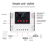 20A 30A 40A 50A 60A Solar Photovoltaic System Street Light LED Display USB Interface Intelligent Charging Controller