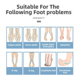 Adjustable 1Pair Orthopedic Leather Club Foot Corrective Shoes Children Dennis Brown Shoes-No Shoe Rack