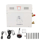 380‑415V Steam Shower Generator 9KW Steam Room Self Draining Steam Generator for Bath