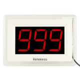 White T114 Call Button Reception Display Chess Room Restaurant Internet Cafe Tea House Ordering