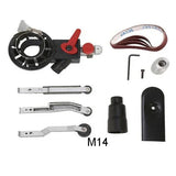 M10/M14 Sanding Adapter Attachment Converting For 100/115/125mm Electric Angle Grinder Belt Sander DIY Wood Metal Working