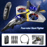 2023 New V17 2.4g Drone Gravity Sensor Remote Control Aircraft Glider Children's Birthday Christmas Gift