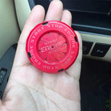 Vehicle onetouch decorative start ring protective cover car modification