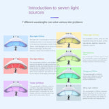 Red Blue Light LED Color Light Face Whitening Skin Rejuvenation Light Spot Intelligent Spectrum Acne Removing