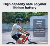 Bike Helmet Built-in Camera,Quick Release Visor By Magnetic Point,Smart Taillight with Turn Signal,Bluetooth Calg&Play