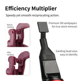 DSPIAE DIY ES-A Reciprocating Sander & Electric Grinding Pen - Plastic Sanding Paper Head for Military Model Craft Tools and Hobby