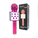 Karaoke Microphone for Kids Singing,5 in 1 Wireless Bluetooth Portable Handheld Mic Speaker hine Player Recorder Home Gifts