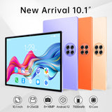 10.1 inch Network Tablet - 8GB+256GB Storage, 5G Capable, 10-Core MTK6797 Processor, 128GB Expandable Memory, BT5.0, 7000mAh Battery