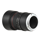 Andoer 85mm F1.8 Medium Telephoto Camera Large Aperture Full Frame Portrait Lens Manual Focus for Sony E-Mount Cameras
