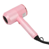 Curly Hair Electronic Hair Dryer High Powered Overheat Protection Negative Ion Hair Dryer for Home Pink Hair Salon Accessories