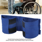 Portable Non-Slip Strap Adjustable Medical Seat Belt Wheelchair Leg Supporst Foot Rest Restraint Elderly Disabled