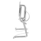 Instant Lock Convenient Seawater Resistant Quick Release Snap Davits Set 304 Stainless Steel Red for Yachts