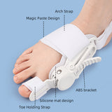 Bunion Unisex Foot Hal Valgus Braces Rotatable Separator Straightener Adjustable Pedicure Finger Toe Corrector