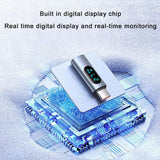 Versatile 2.0 Accessory Usb C Adapter with Digital Display 27w Charging Data Transfer Otg
