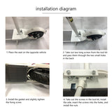 Electric Scooter Adjustable Saddle Set Shockproof Bike Seat Cushion Can Be Raised Lowered For Xiaomi M365/Pro Parts White