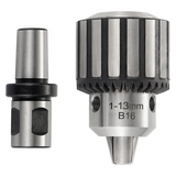 Super Heavy Duty 1/2 (1-13mm) Magnetic Drill Chuck with 3/4 Inch Weldon Shank Adapter