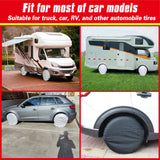 4PCS Wheels Case Protector Bags Car Heavy Duty RV Wheel Tire Covers Exterior Accessories For Truck Trailer Camper Motorhome