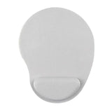 Mouse Pad with Memory Foam Stepped-Wedge Design Ergonomic Wrist Support Non-slip Mousepad for Home Office Supplies