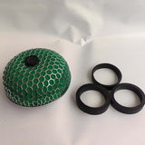4pcs/set Air Filter, Including 1 Air Filter + 3 Rubber Ring Accessories, Sponge + Stainless Iron Material, Mushroom Head Filter Air Filter