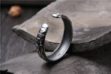 Embossed Personality Gluttonous Bracelet, Thai Silver Distressed