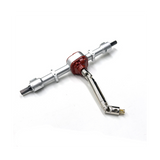 Metal Drive CVD Driveshaft with 3mm to 4mm Shaft Sleeve for MN78 MN-78 MN 78 1/12 RC Car Upgrade Parts