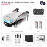 Drone K101 Max Mini Drones With Dual 4K HD Camera Optical Flow 3-sided Obstacle Avoidance Localization RC Quadcopter Toys Gifts