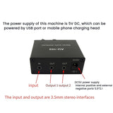 Piece Distributor Stereo 1 Input 2 Output Mixer For Power Amplifier Active Audio