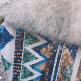 Fur One Fashion Coat Female Lamb Hair