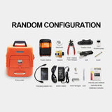 New AI-9 signal light fiber fusion splicer 10 languages freely switch built-in optical power meter and VFL5.0 Mini OTDR A